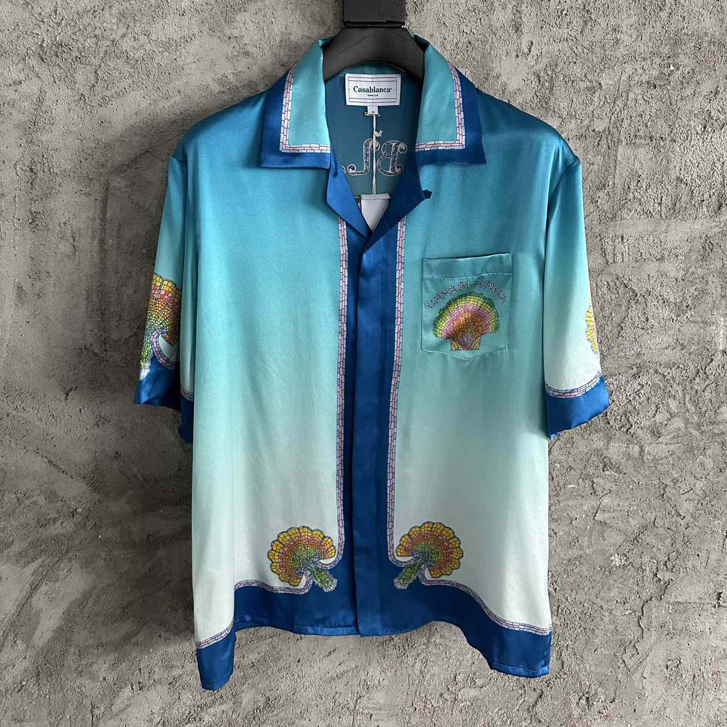 Casablanca Ombré Print Short-Sleeve Shirt - DopestKickz