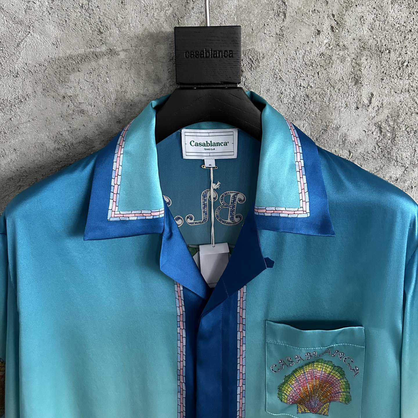 Casablanca Ombré Print Short-Sleeve Shirt - DopestKickz