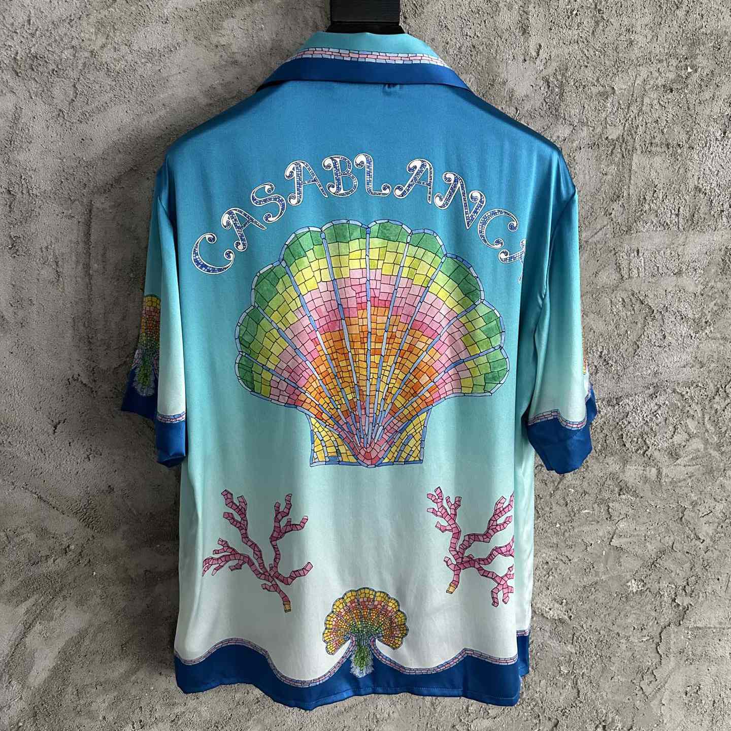 Casablanca Ombré Print Short-Sleeve Shirt - DopestKickz