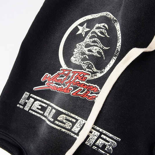 Hellstar Black Records Shorts  - DopestKickz