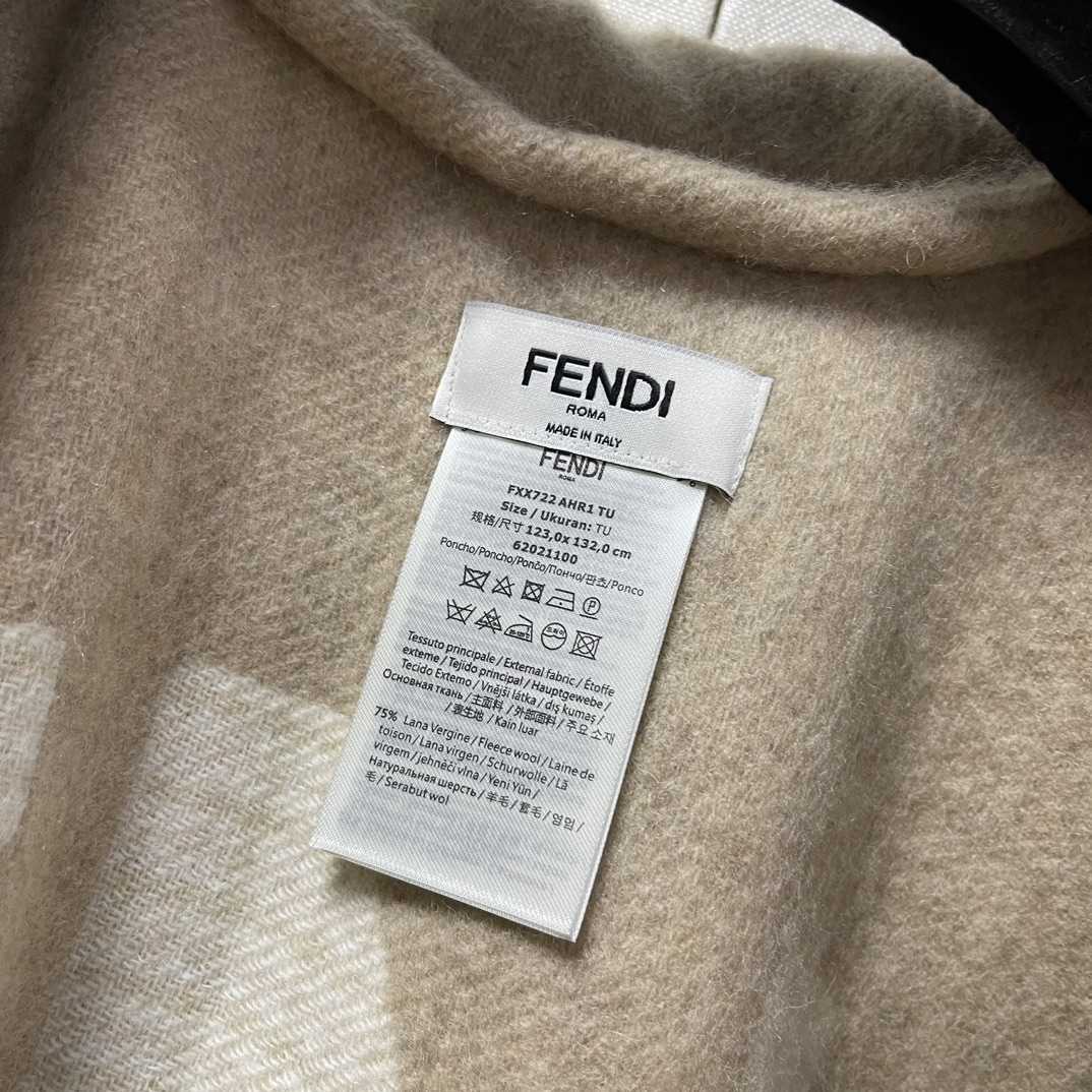 Fendi Poncho  140*160cm - DopestKickz