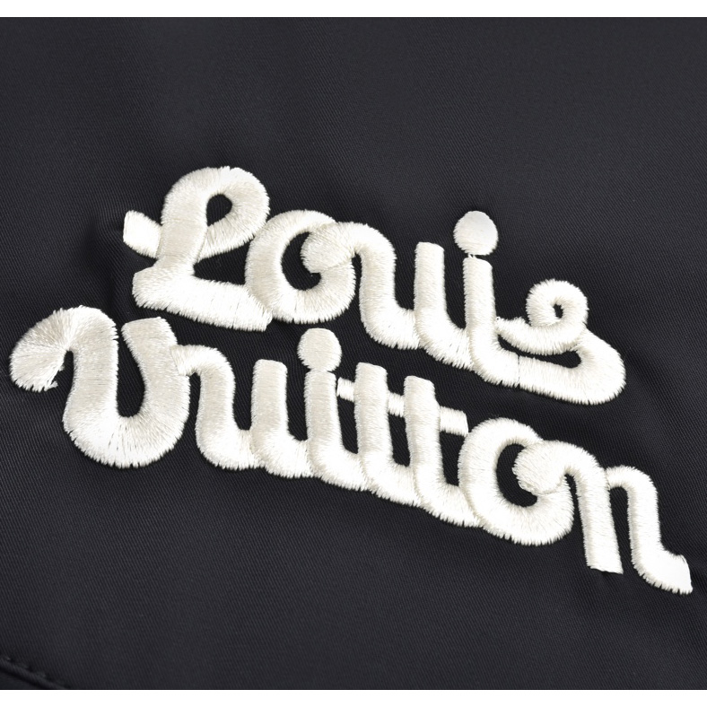 Louis Vuitton Knitted Collar Embroidered Technical Blouson   1AFPU4 - DopestKickz