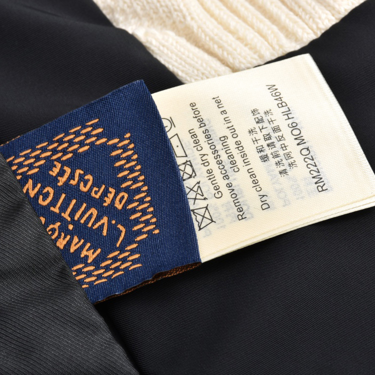 Louis Vuitton Knitted Collar Embroidered Technical Blouson   1AFPU4 - DopestKickz
