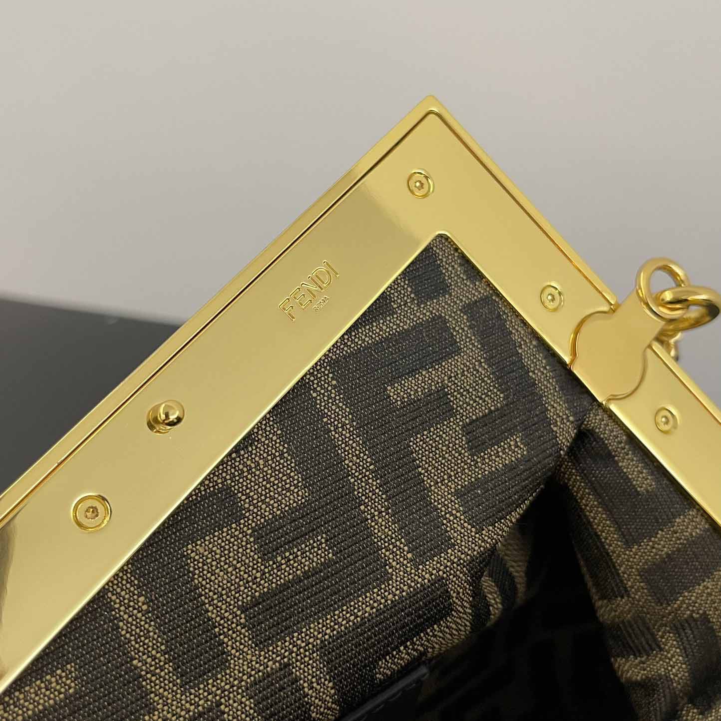 Fendi First Small Natural Straw Bag - DopestKickz