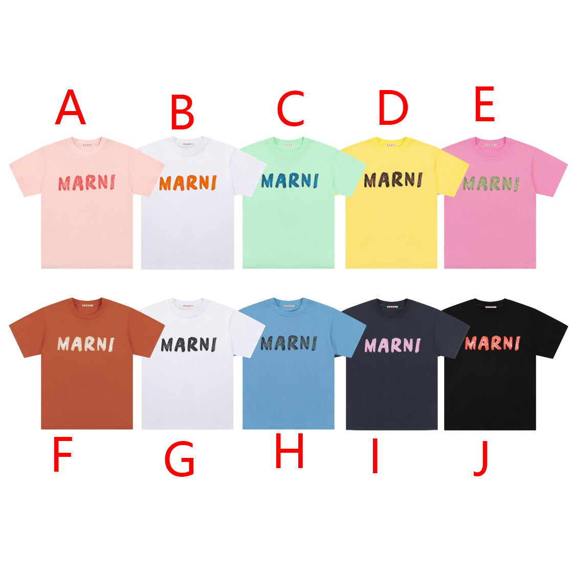 Marni Cotton T-Shirt With Logo - DopestKickz