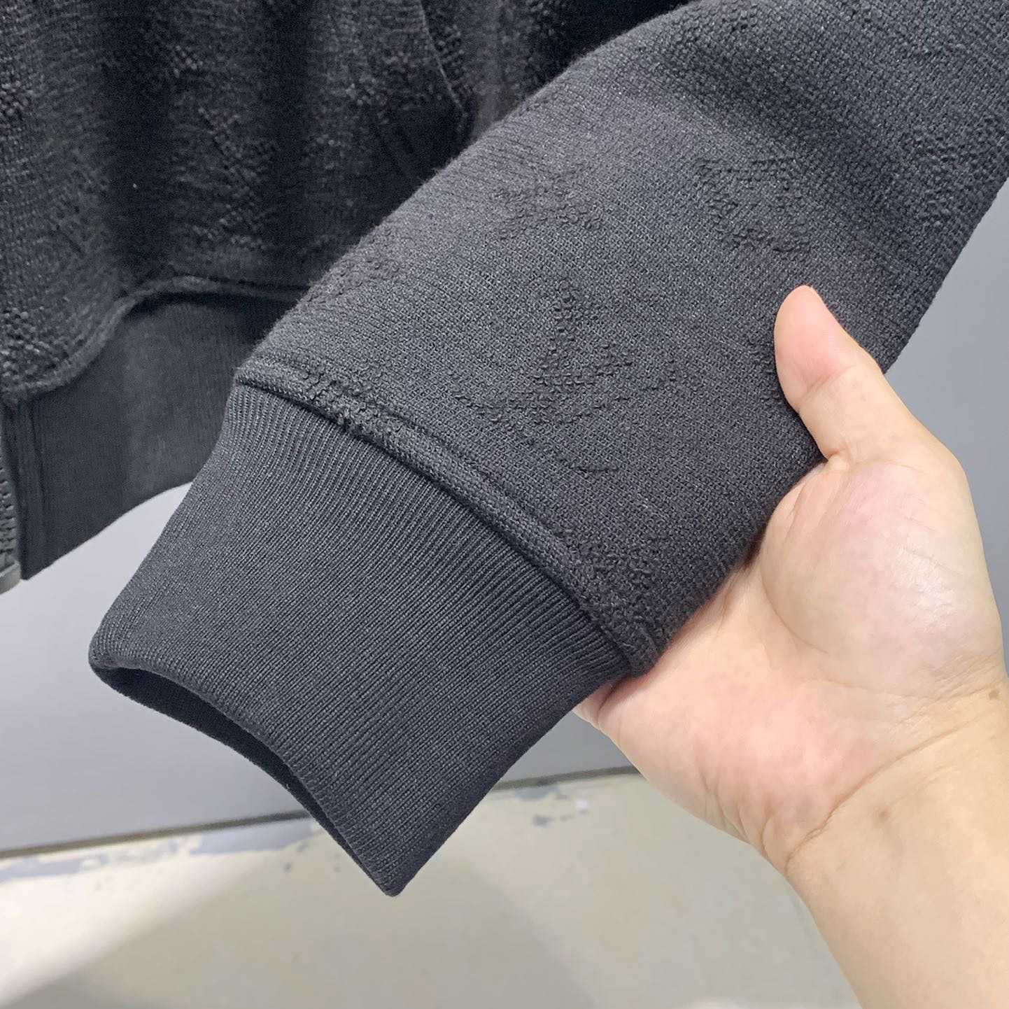 Louis Vuitton Monogram Zip Through Hoodie - DopestKickz