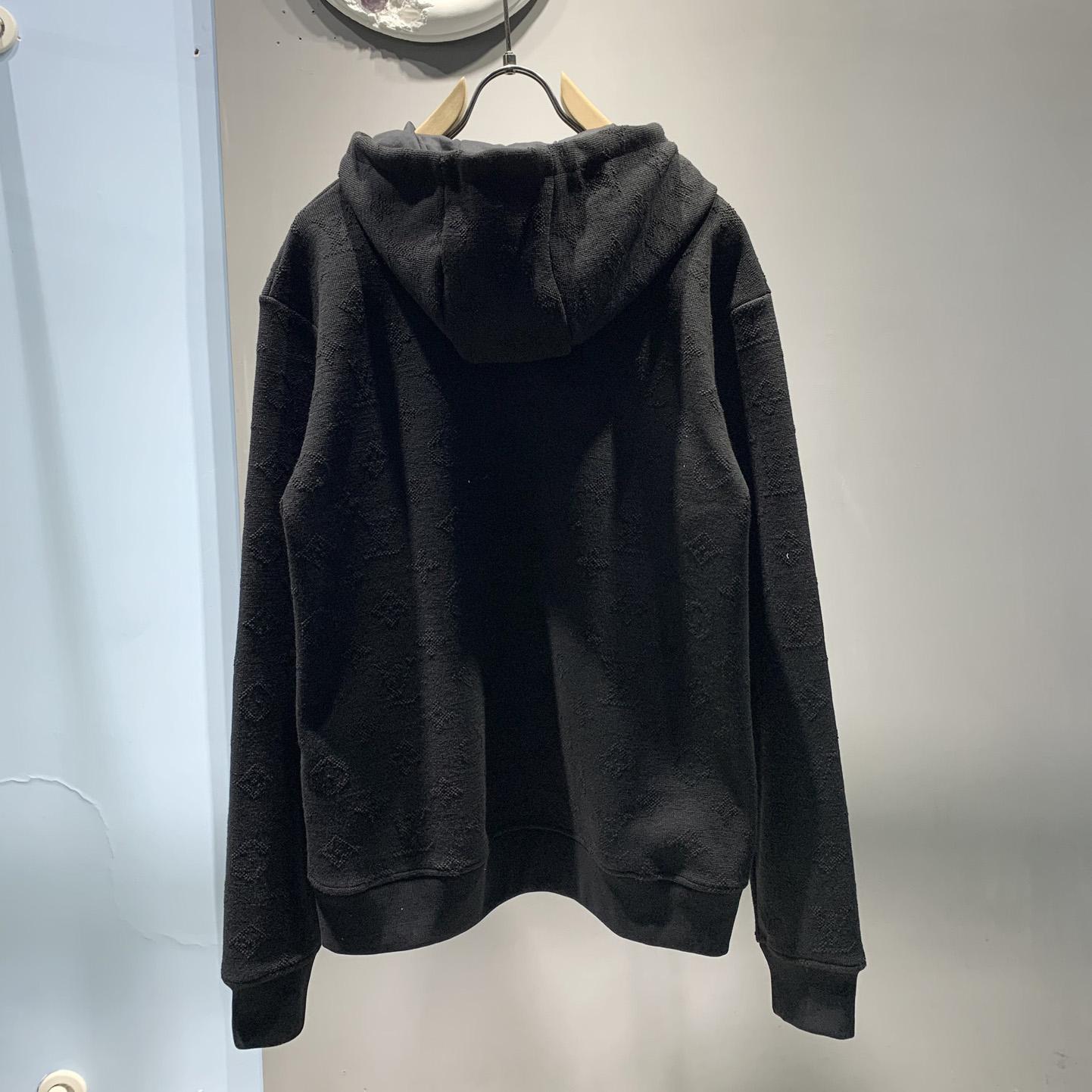 Louis Vuitton Monogram Zip Through Hoodie - DopestKickz
