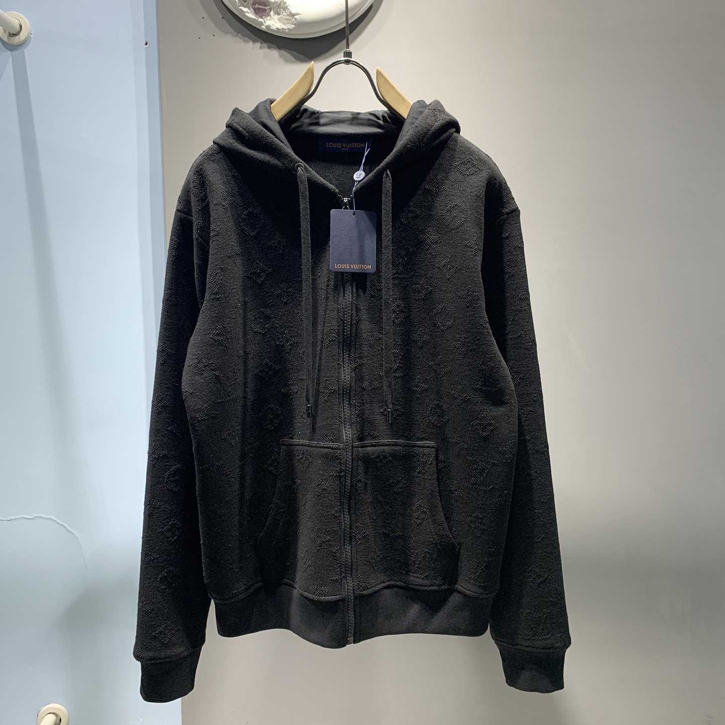 Louis Vuitton Monogram Zip Through Hoodie - DopestKickz