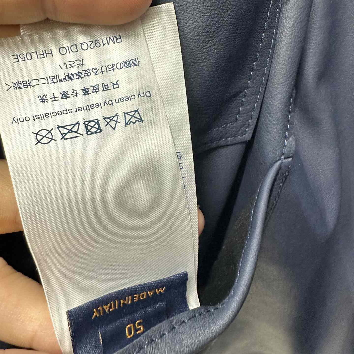 Louis Vuitton Suede Denim Jacket   1A8I3B - DopestKickz