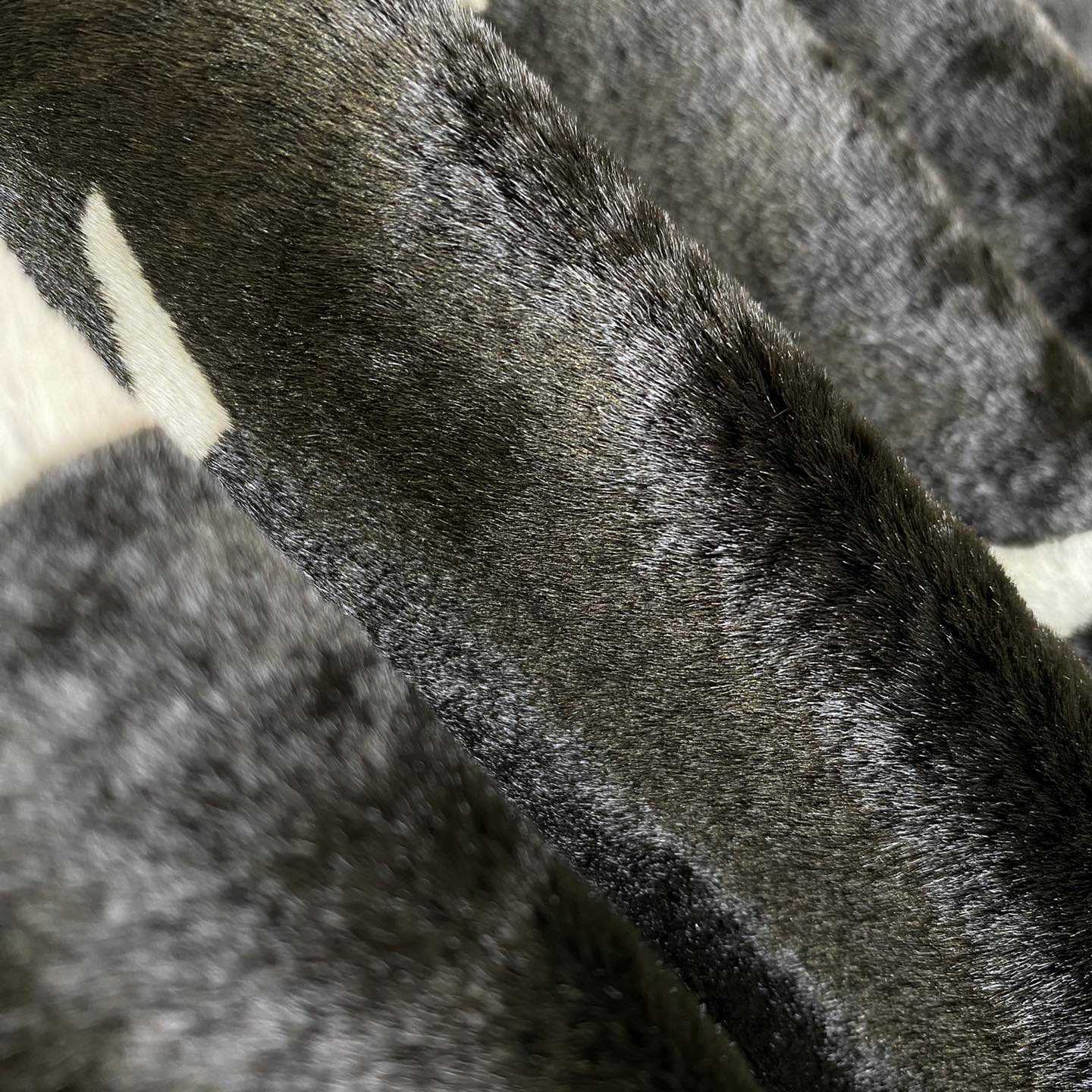 Louis Vuitton Monogram Mink Fur Zipped Hoodie  1AF390 - DopestKickz