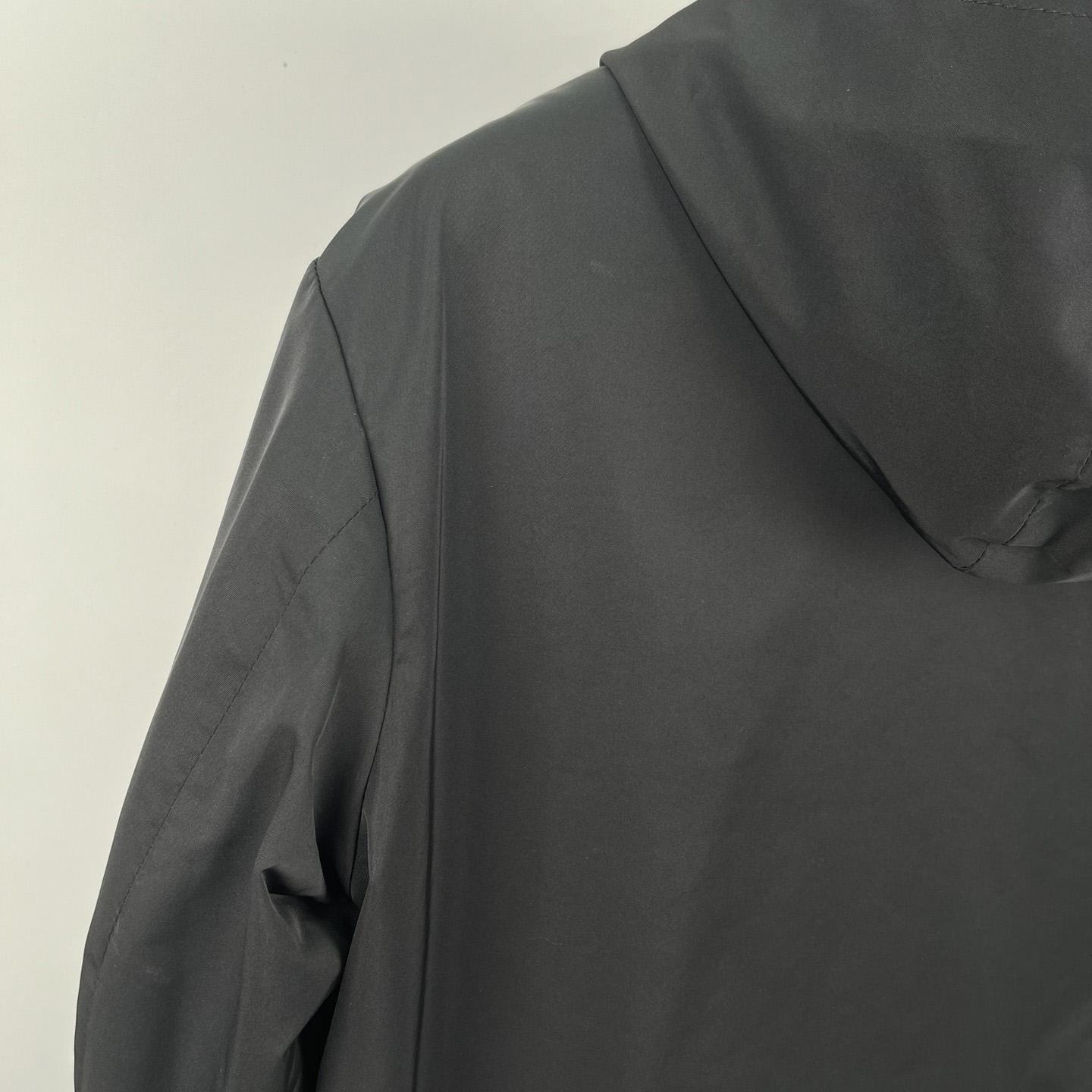 Prada Silk And Leather Blouson Jacket - DopestKickz