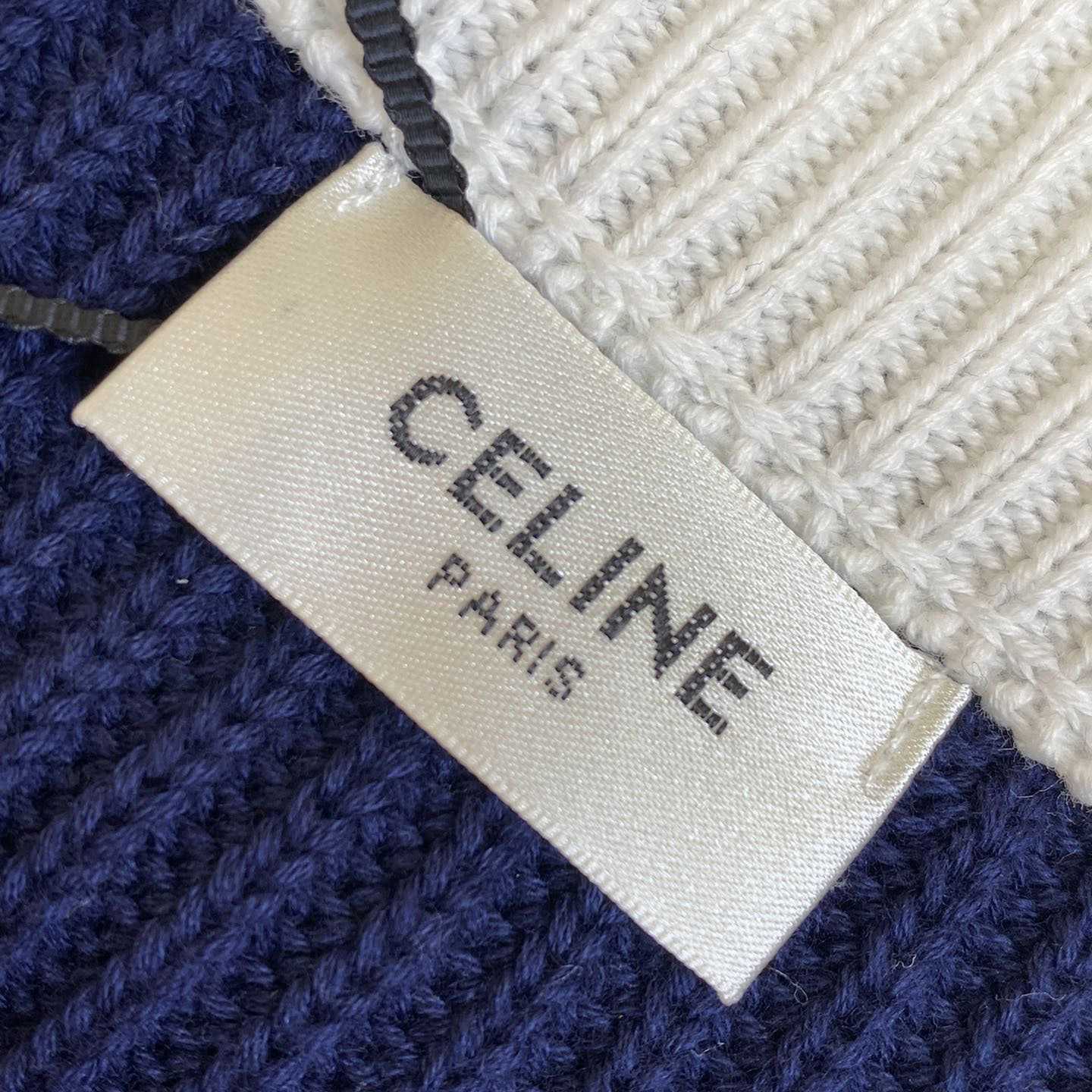 Celine Oversized Sweater In Striped Cotton - DopestKickz