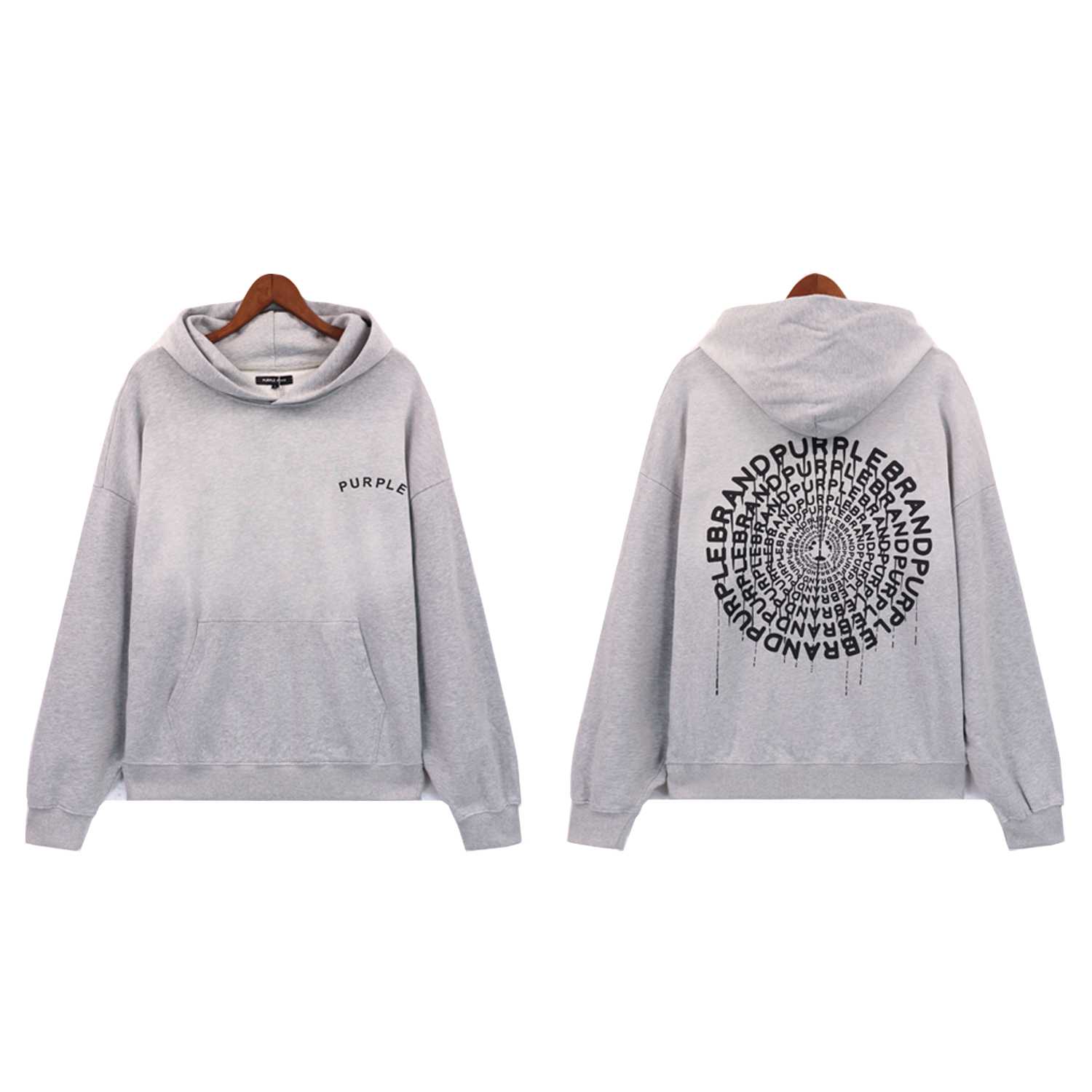 Purple Brand Concentric Hoodie - DopestKickz