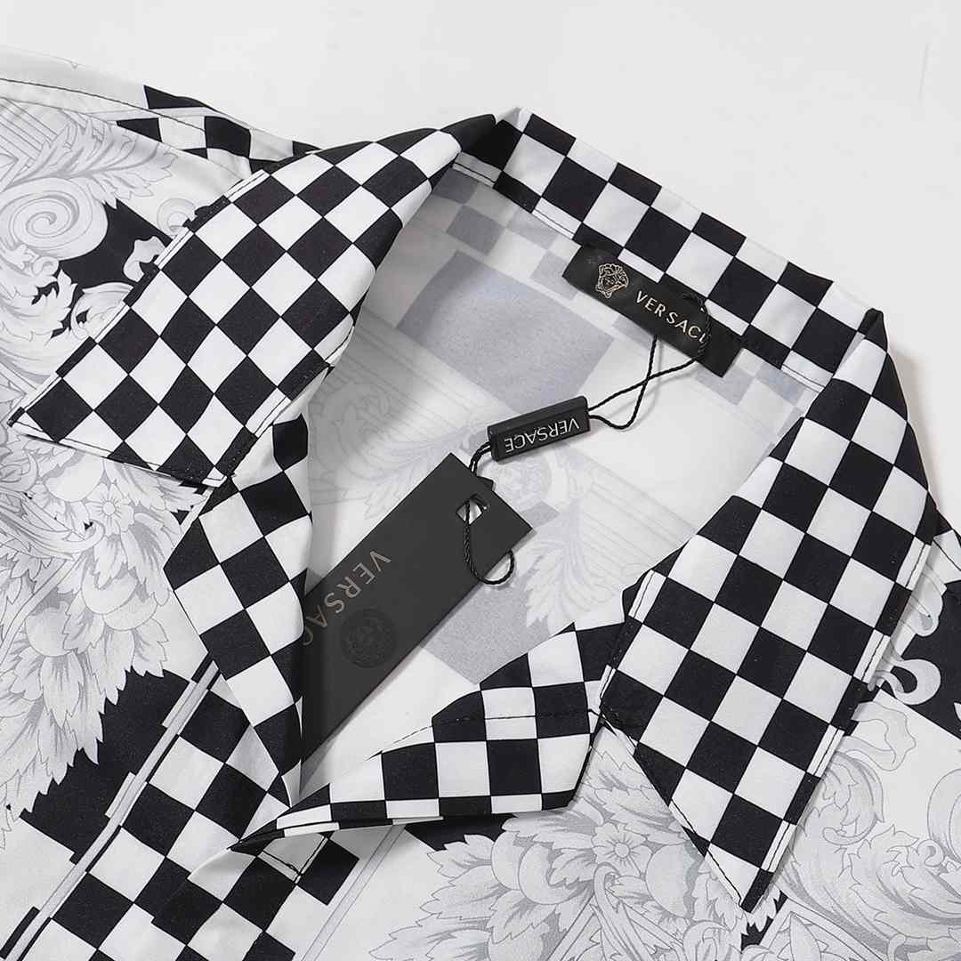 Versace Medusa Contrasto Silk Shirt - DopestKickz
