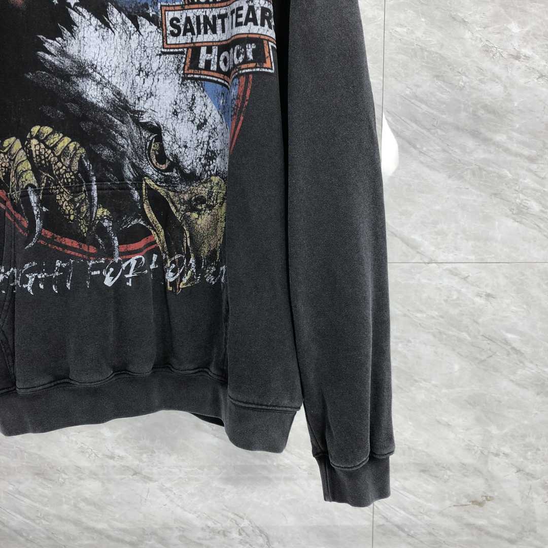 Saint Michael Tears Hoodie - DopestKickz