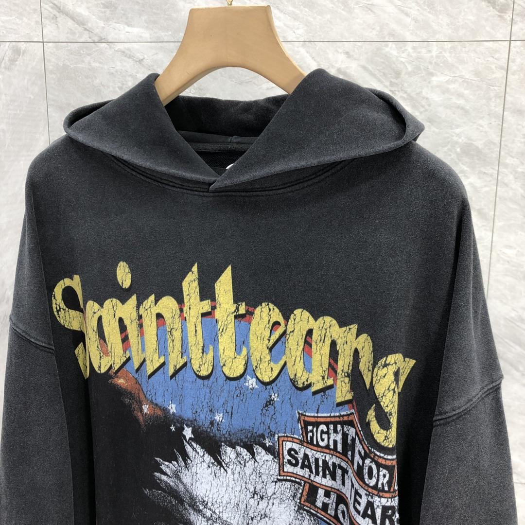 Saint Michael Tears Hoodie - DopestKickz