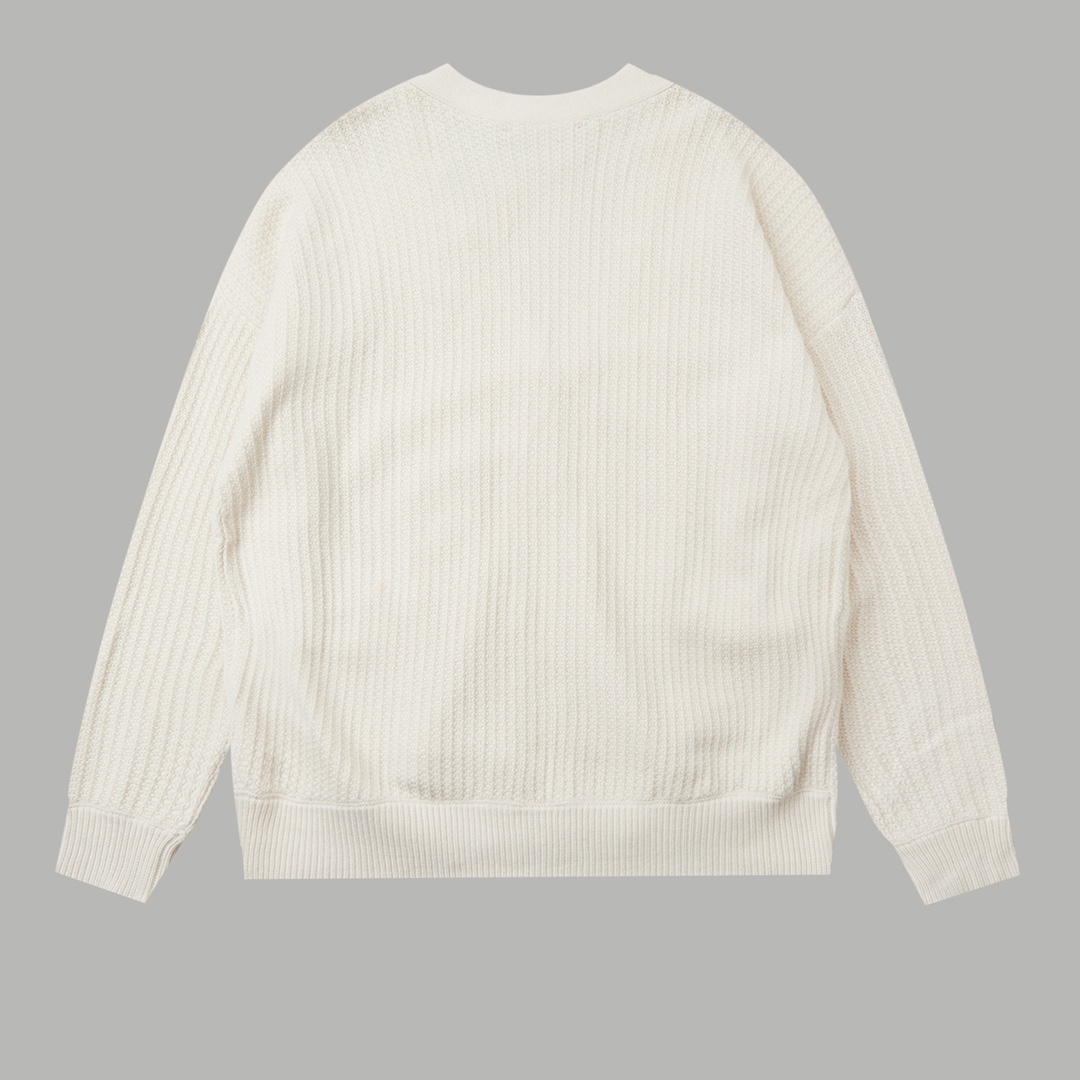 Gucci Knit Cotton Cardigan With Patch - DopestKickz