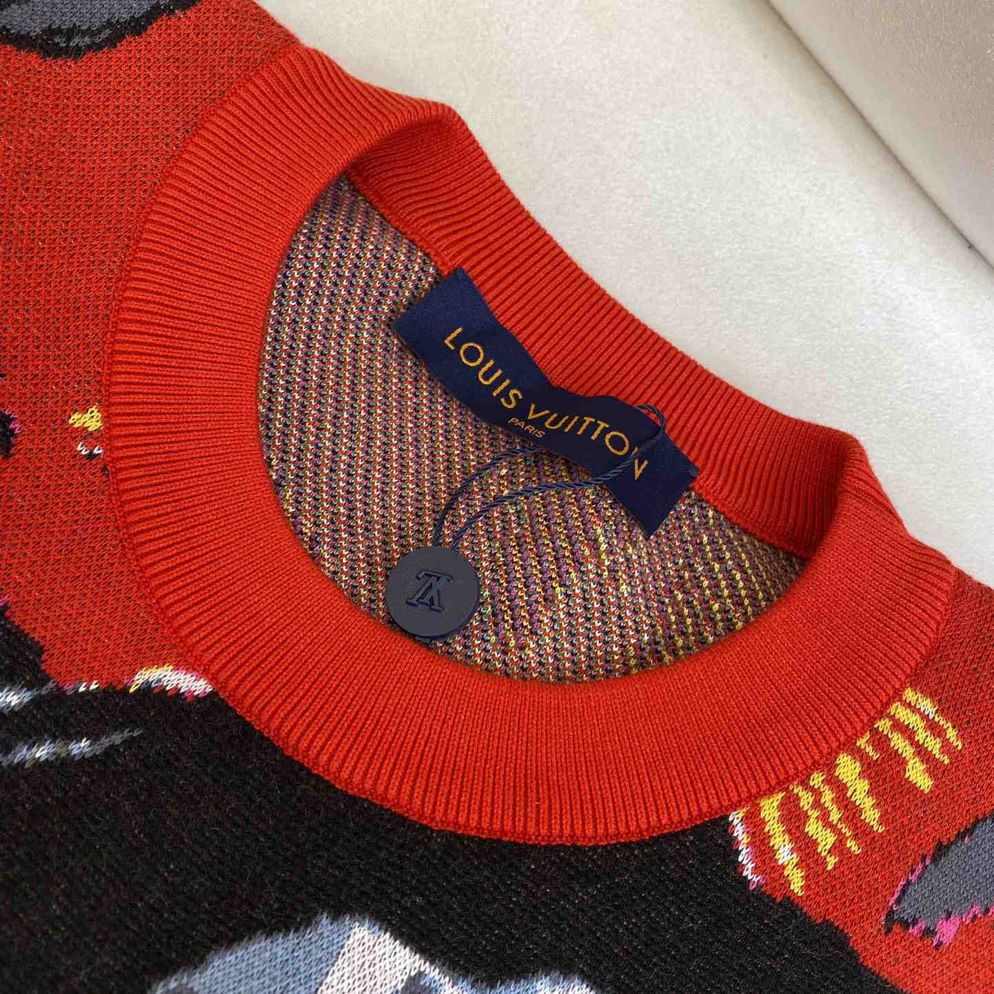Louis Vuitton Jacquard Cotton Pullover - DopestKickz