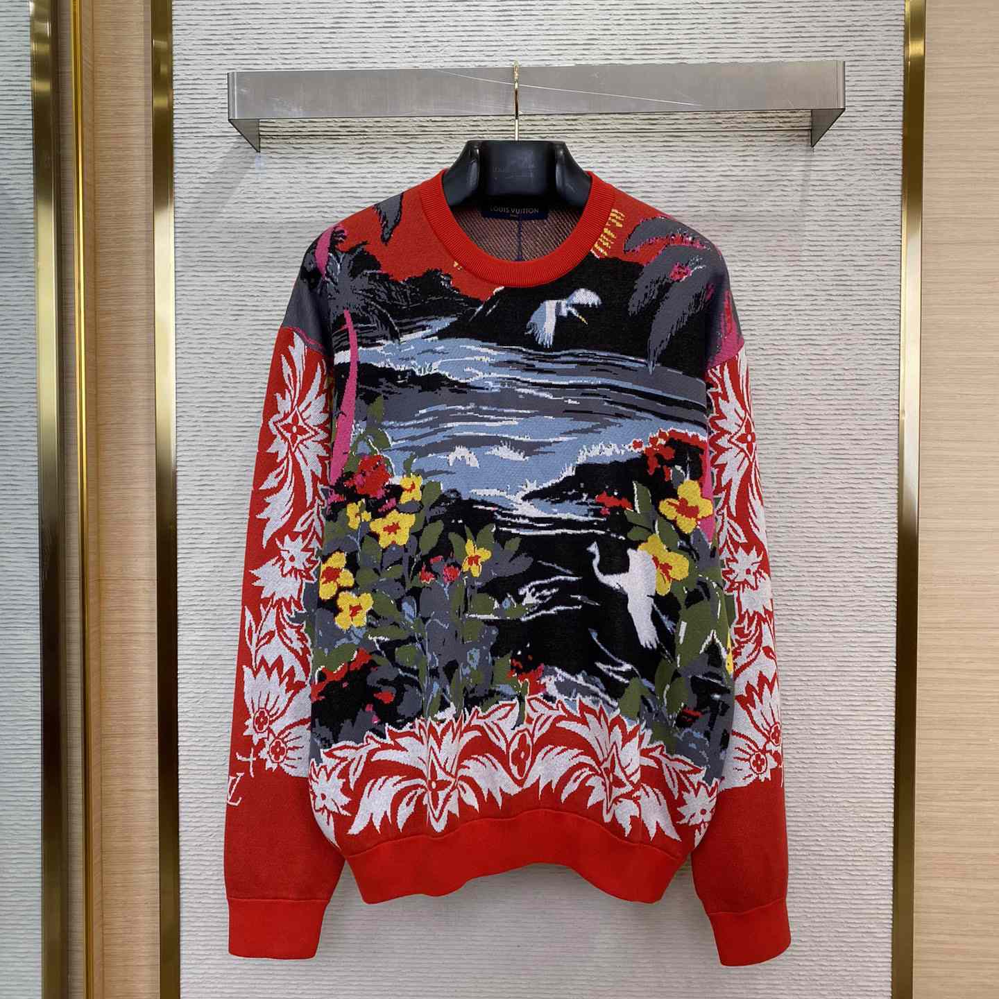 Louis Vuitton Jacquard Cotton Pullover - DopestKickz