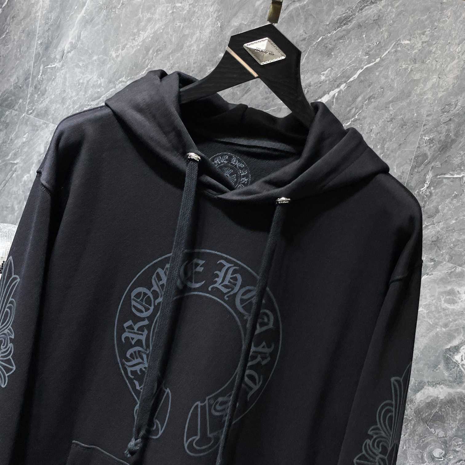 Chrome Hearts Chomper Black Hoodie - DopestKickz