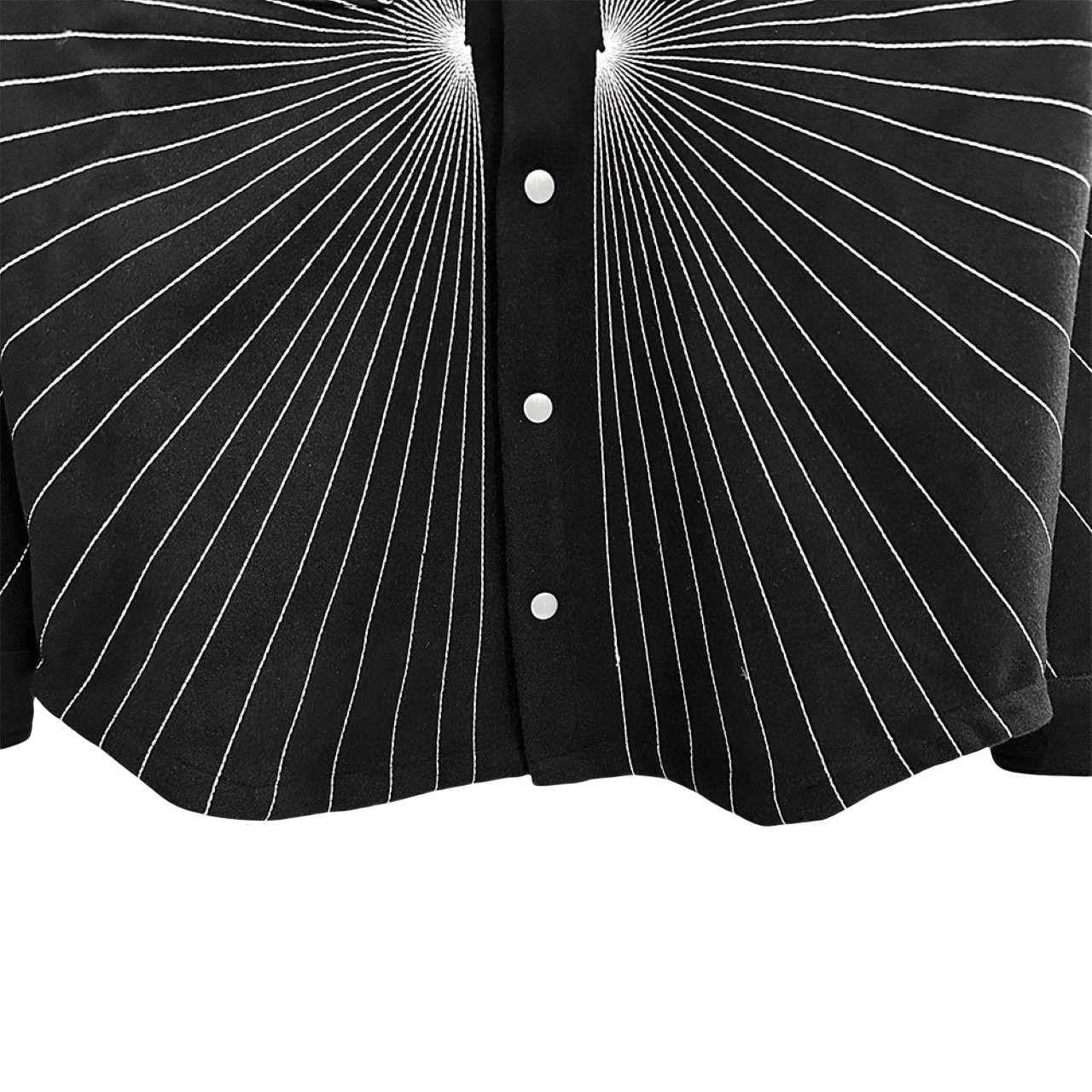 Rick Owens Oversized Outershirt Boiled Wool Radiance - DopestKickz