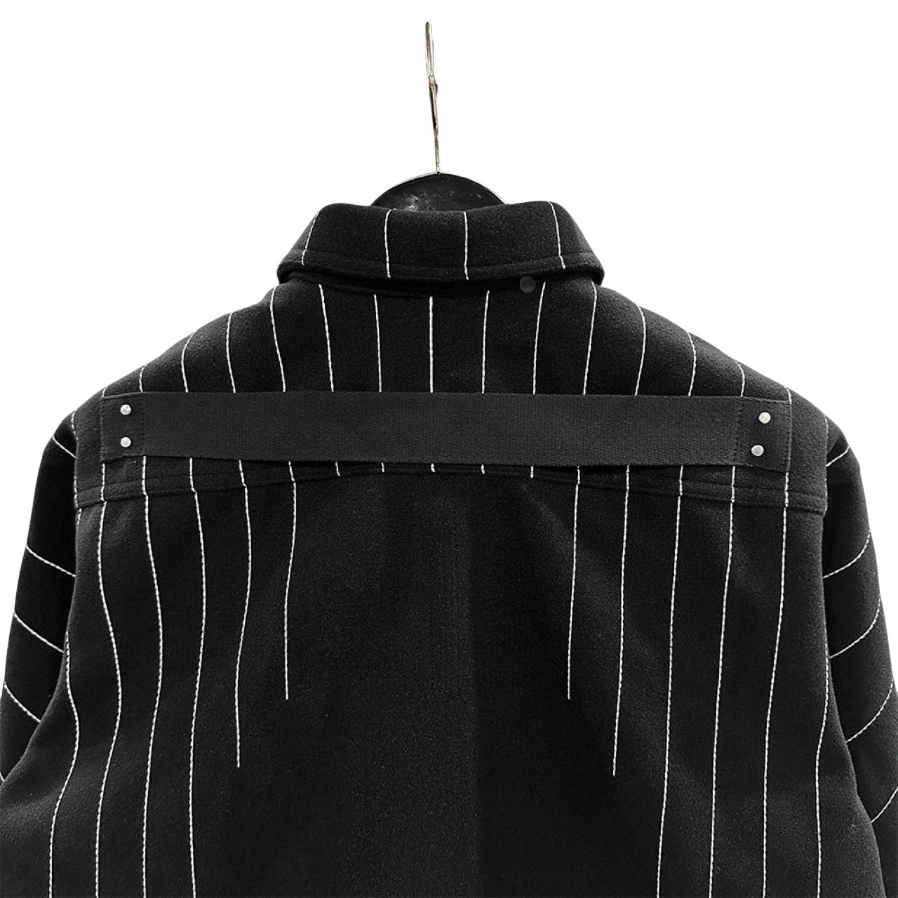 Rick Owens Oversized Outershirt Boiled Wool Radiance - DopestKickz