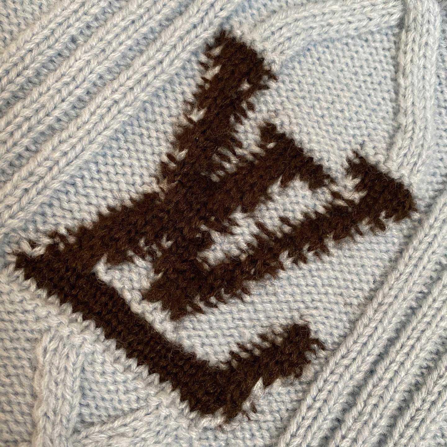 Louis Vuitton Cable-Knit Wool And Mohair V-Neck Pullover   1AFPYY - DopestKickz