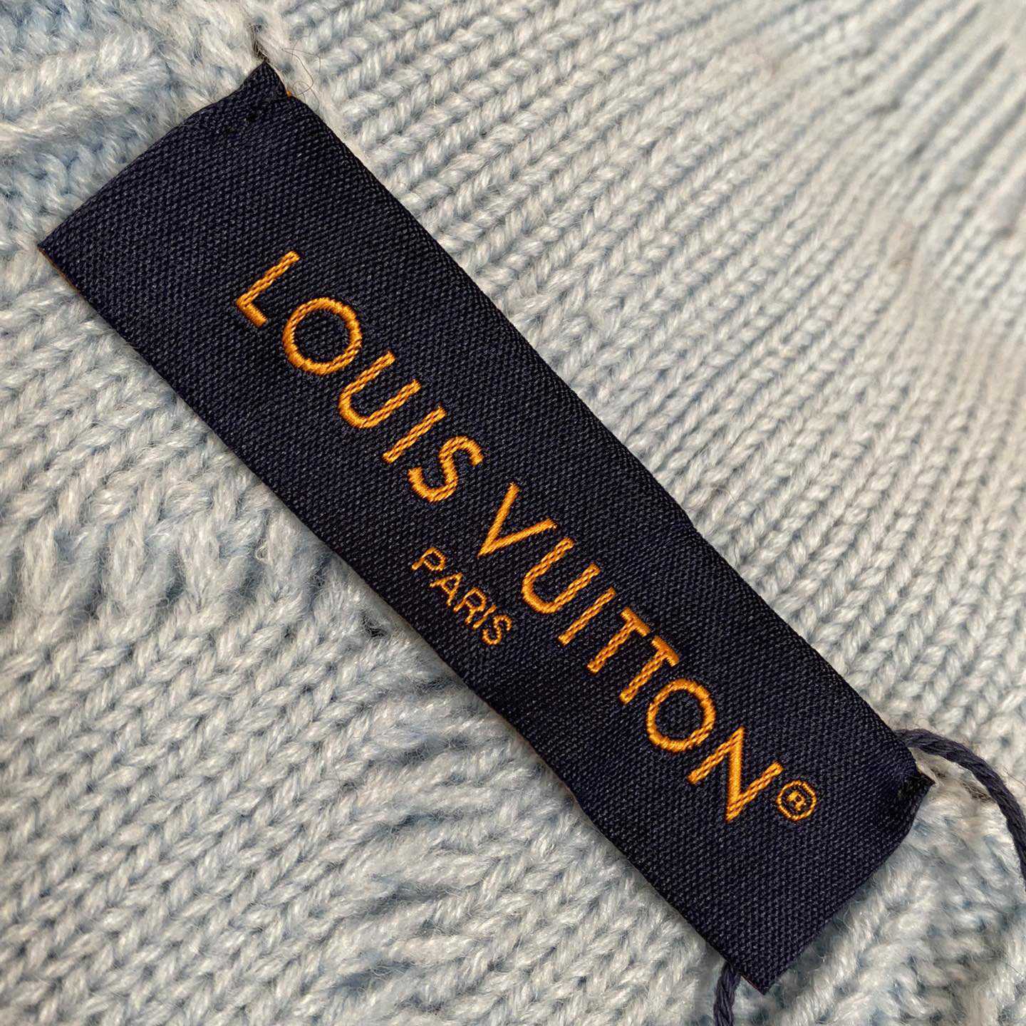 Louis Vuitton Cable-Knit Wool And Mohair V-Neck Pullover   1AFPYY - DopestKickz