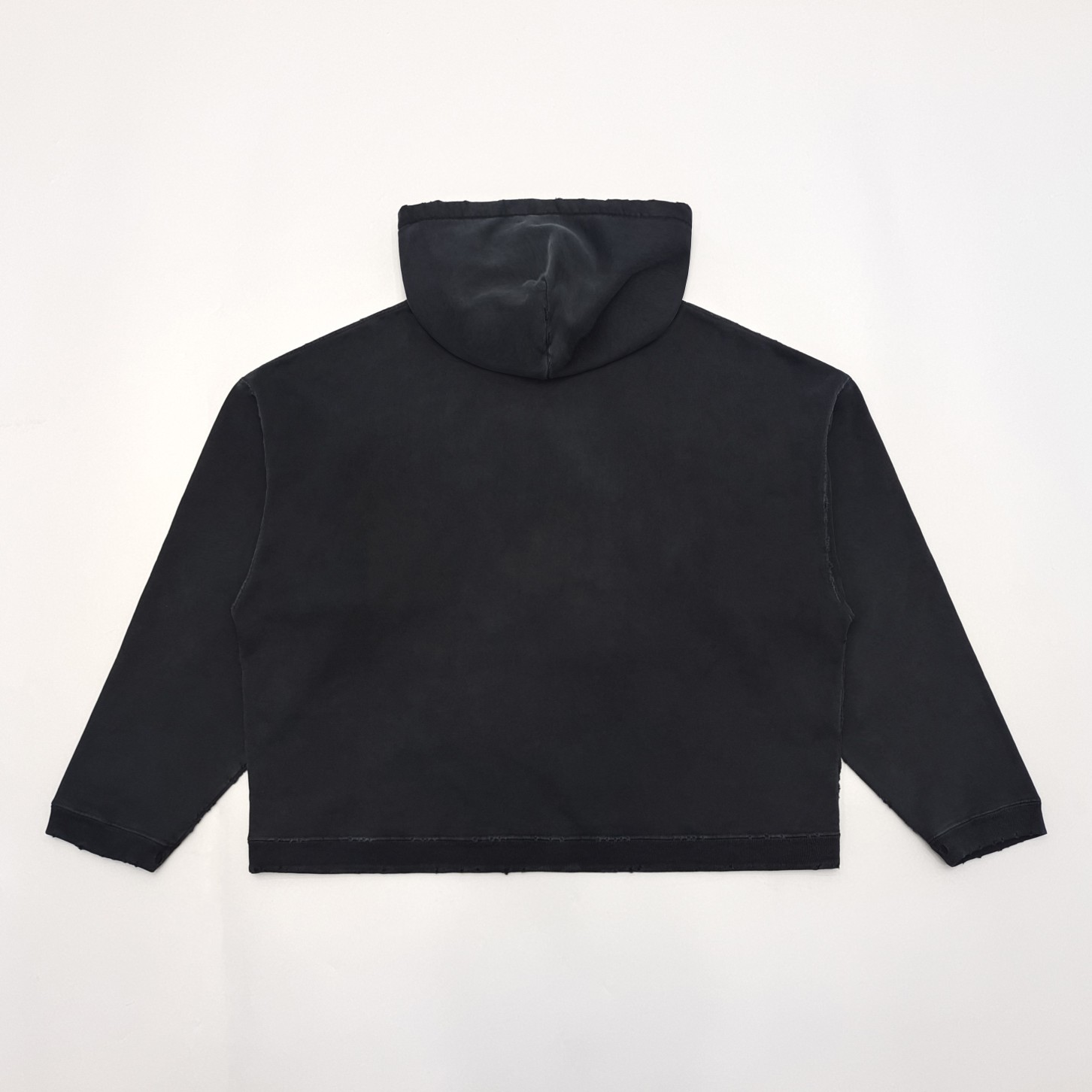 Enfants Riches Deprimes Navy Washed Classic Logo Cotton Hoodie - DopestKickz