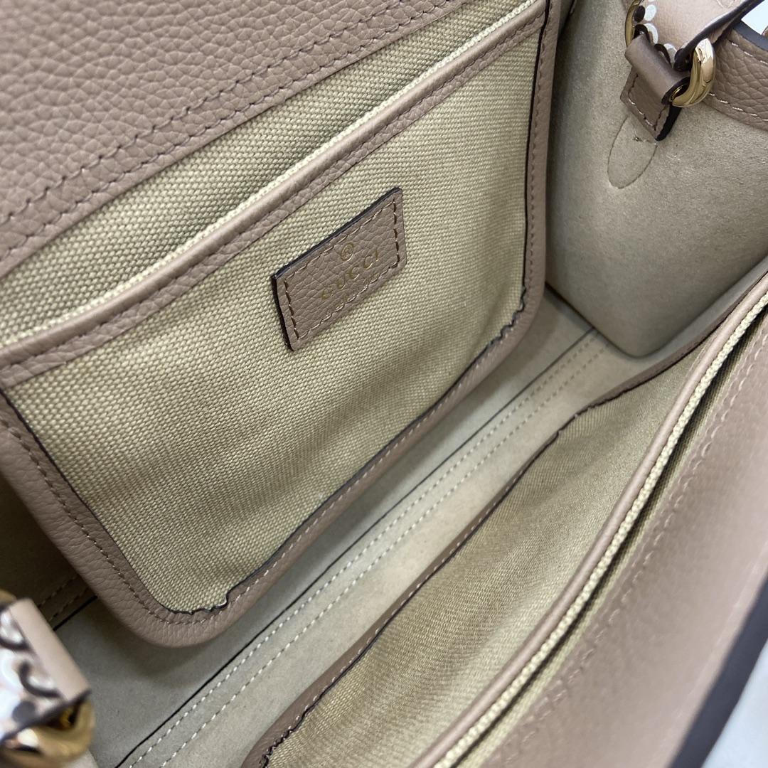 Gucci Small Tote Bag With GG Shadow  - DopestKickz
