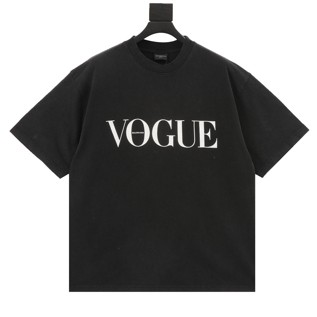 Balenciaga VOGUE Cotton T-Shirt  - DopestKickz