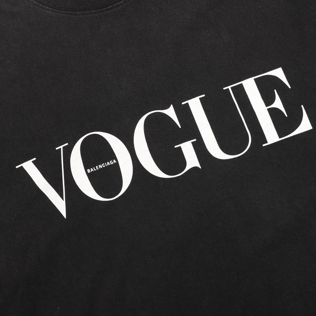 Balenciaga VOGUE Cotton T-Shirt  - DopestKickz