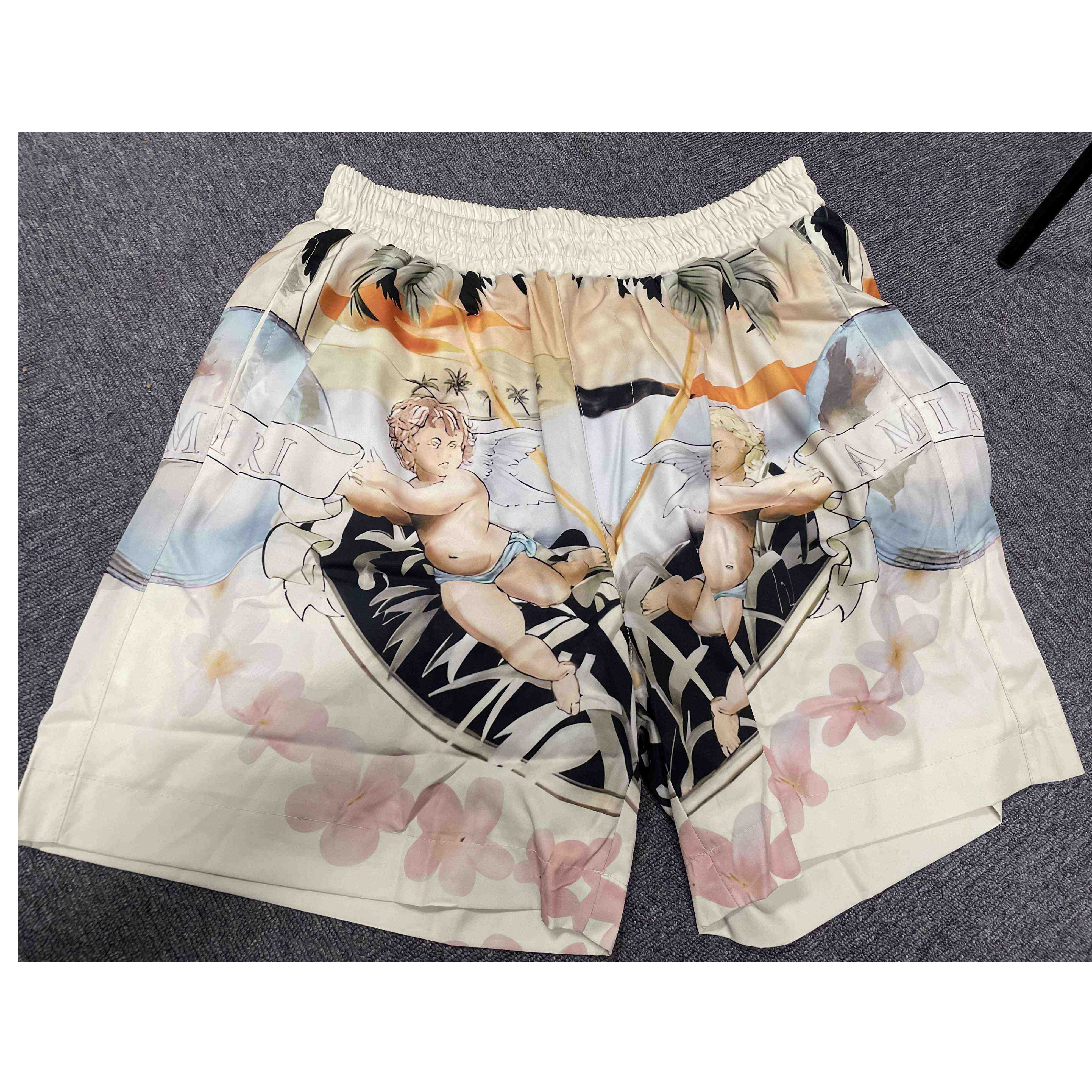 Amiri H-Hose Kurz Silk Shorts - DopestKickz