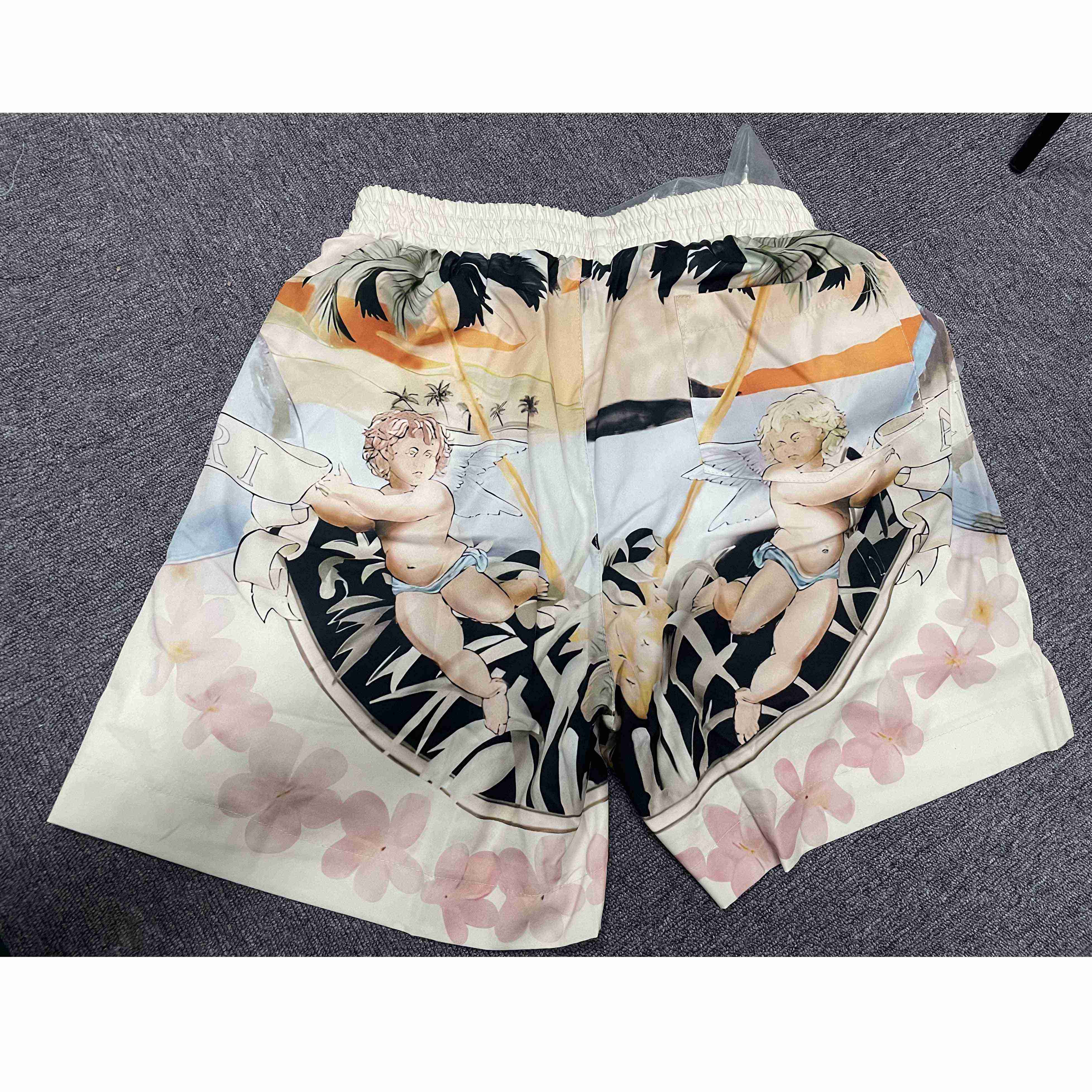 Amiri H-Hose Kurz Silk Shorts - DopestKickz