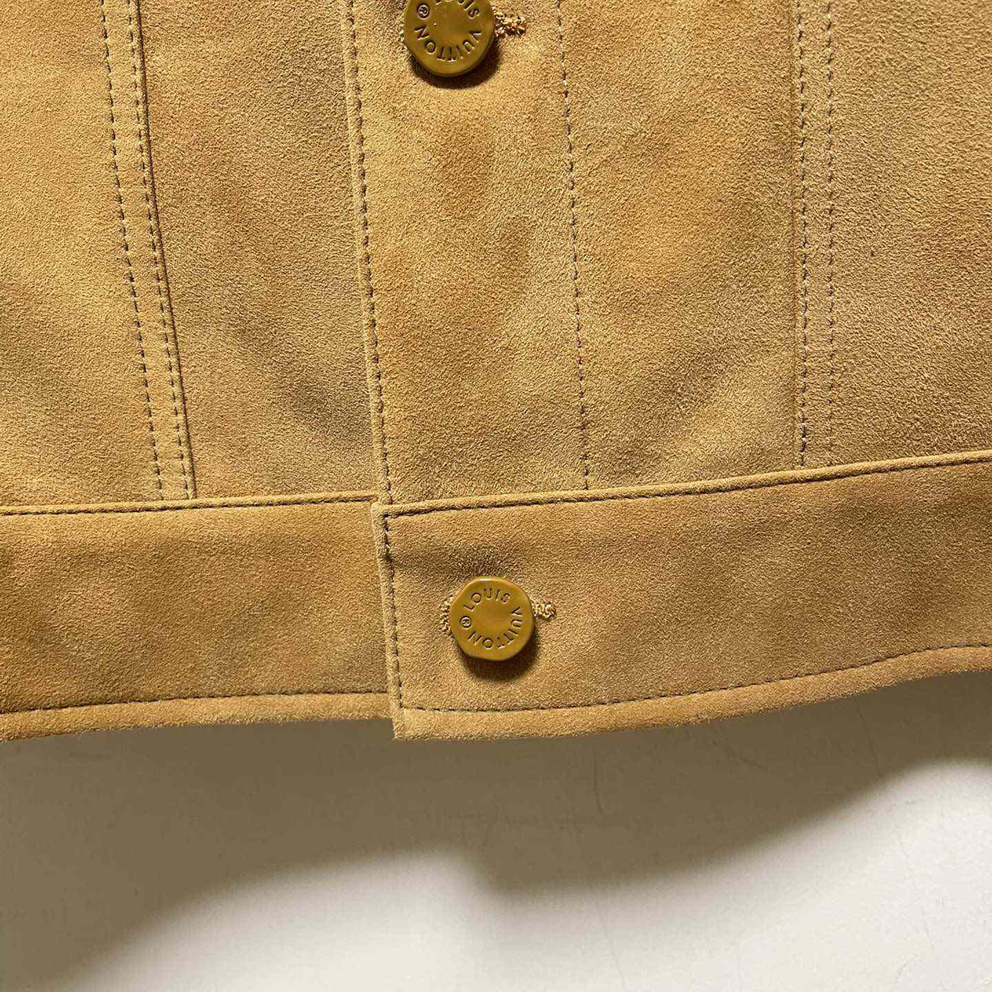 Louis Vuitton LVSE Suede Denim Jacket   1AA5LV - DopestKickz