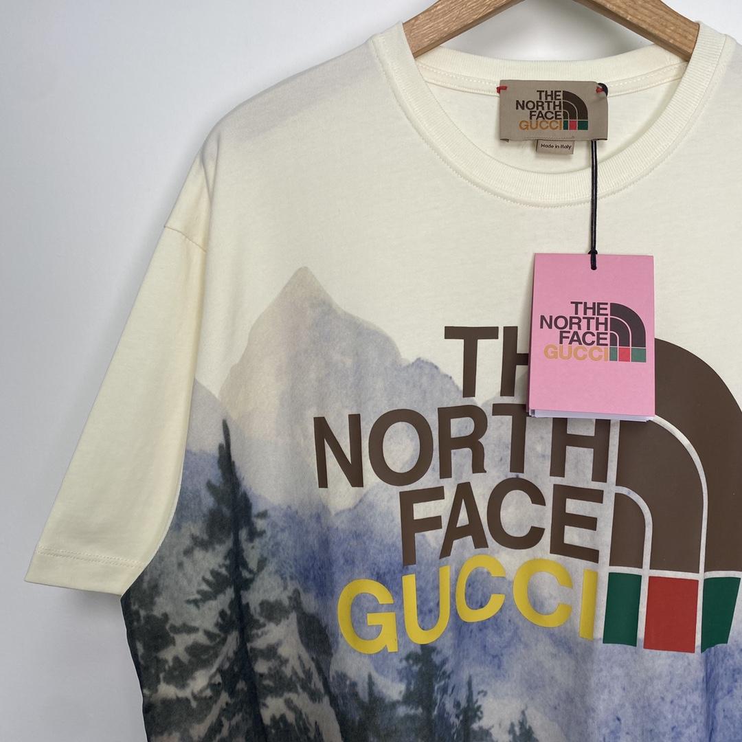 Gucci x The North Face Cotton Jersey T-shirt - DopestKickz