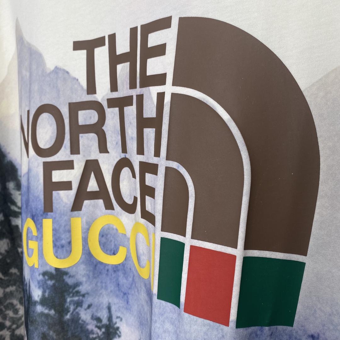 Gucci x The North Face Cotton Jersey T-shirt - DopestKickz