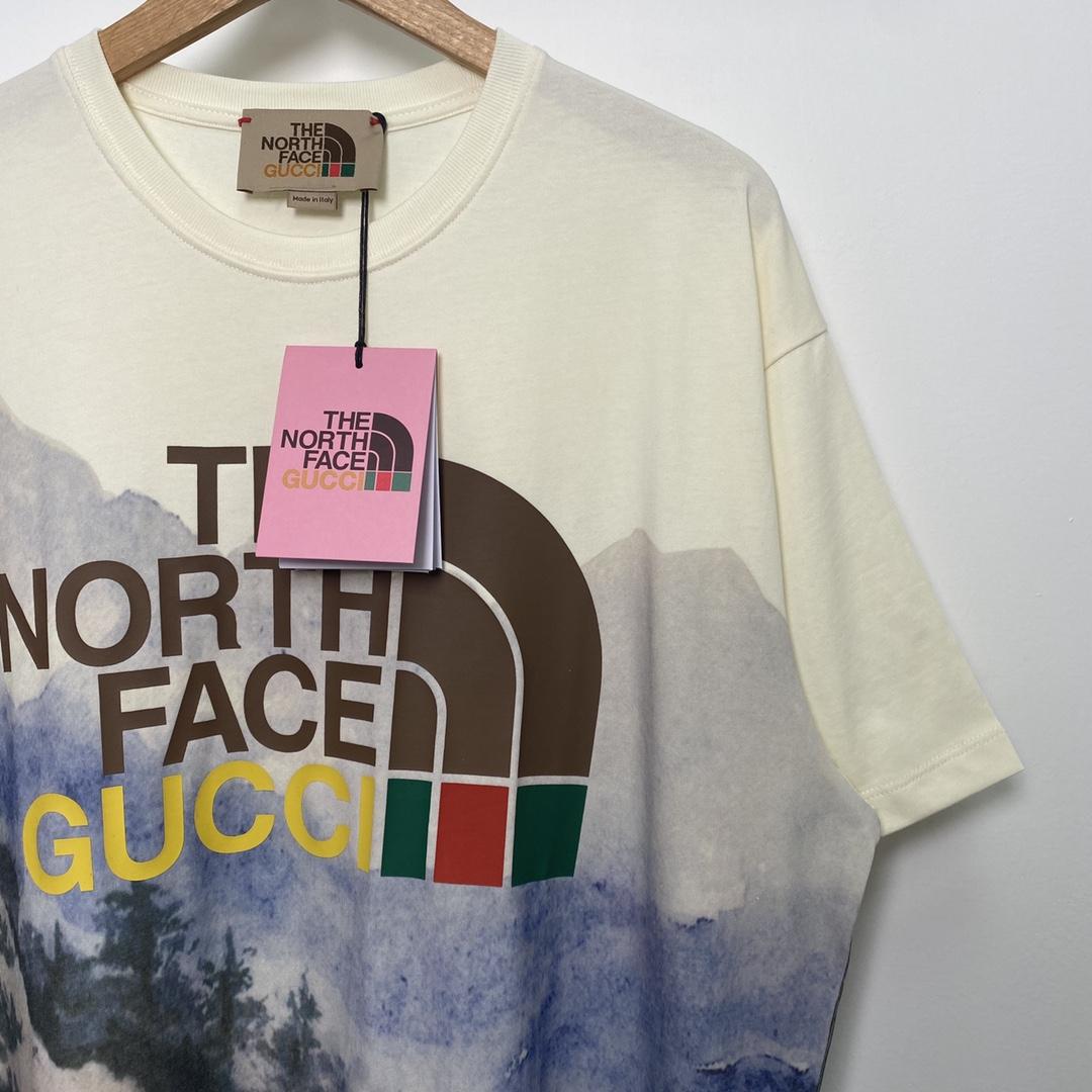 Gucci x The North Face Cotton Jersey T-shirt - DopestKickz
