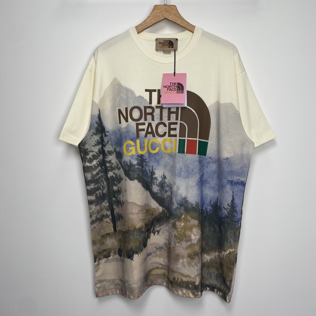 Gucci x The North Face Cotton Jersey T-shirt - DopestKickz