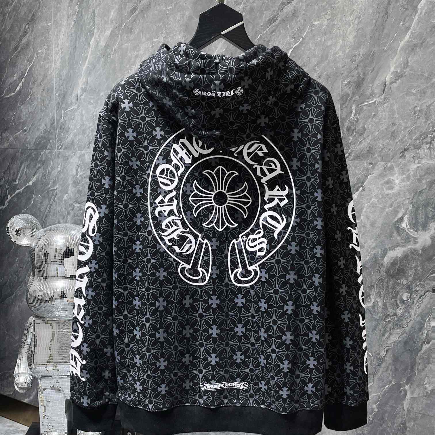 Chrome Hearts Horseshoe  Hoodie - DopestKickz