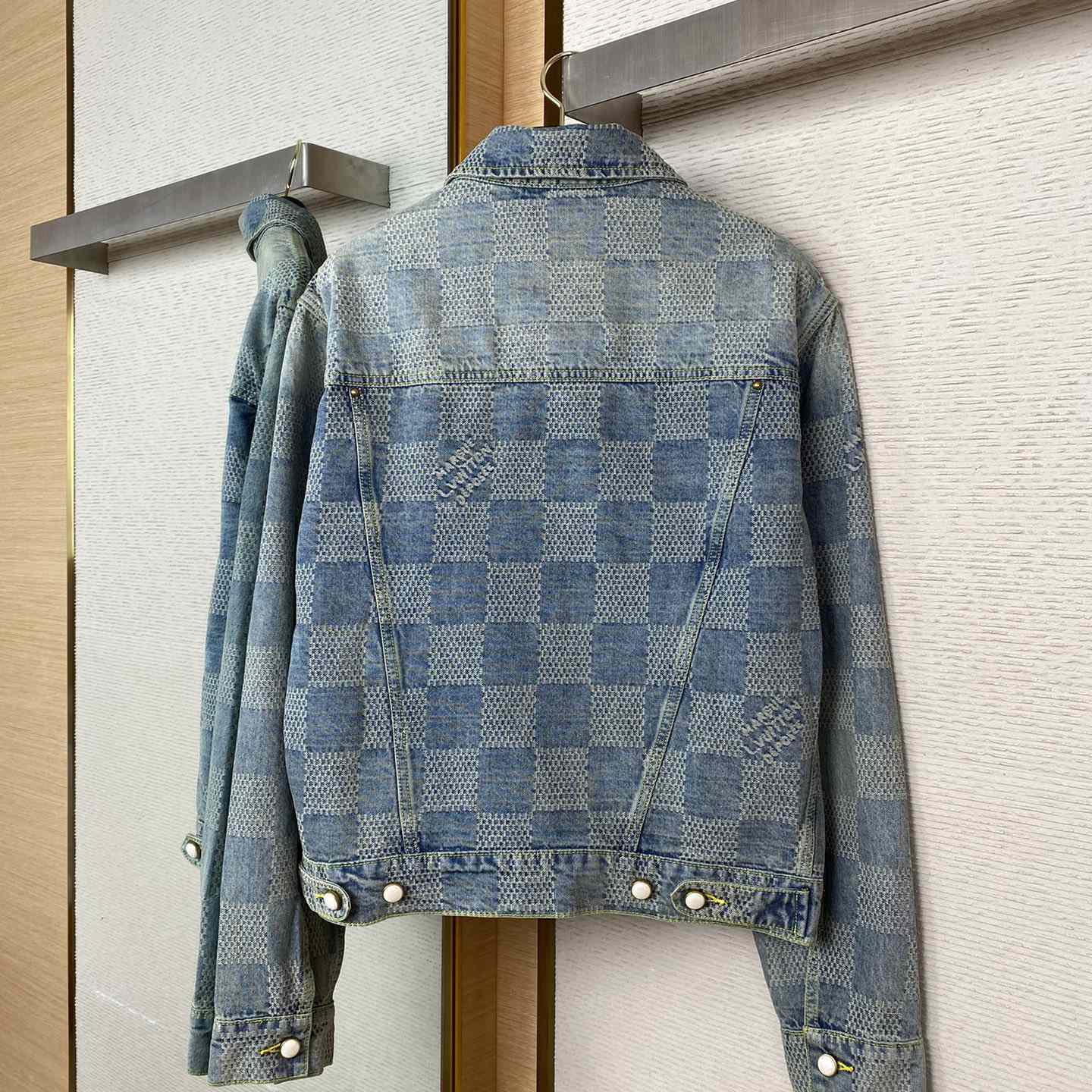 Louis Vuitton Damier Denim Jacket - DopestKickz