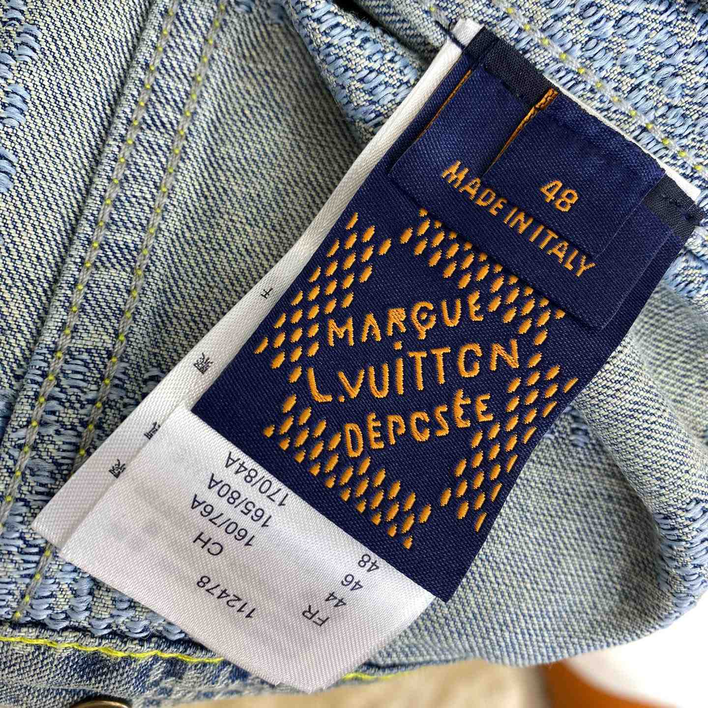 Louis Vuitton Damier Denim Jacket - DopestKickz