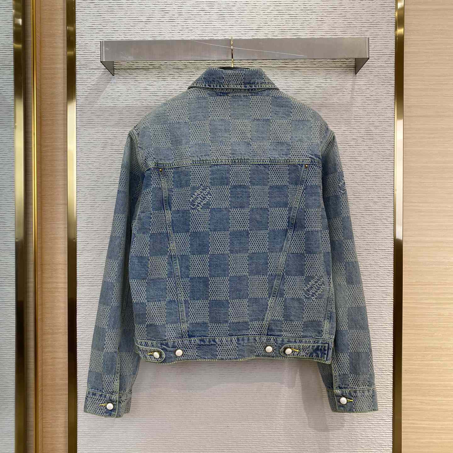 Louis Vuitton Damier Denim Jacket - DopestKickz