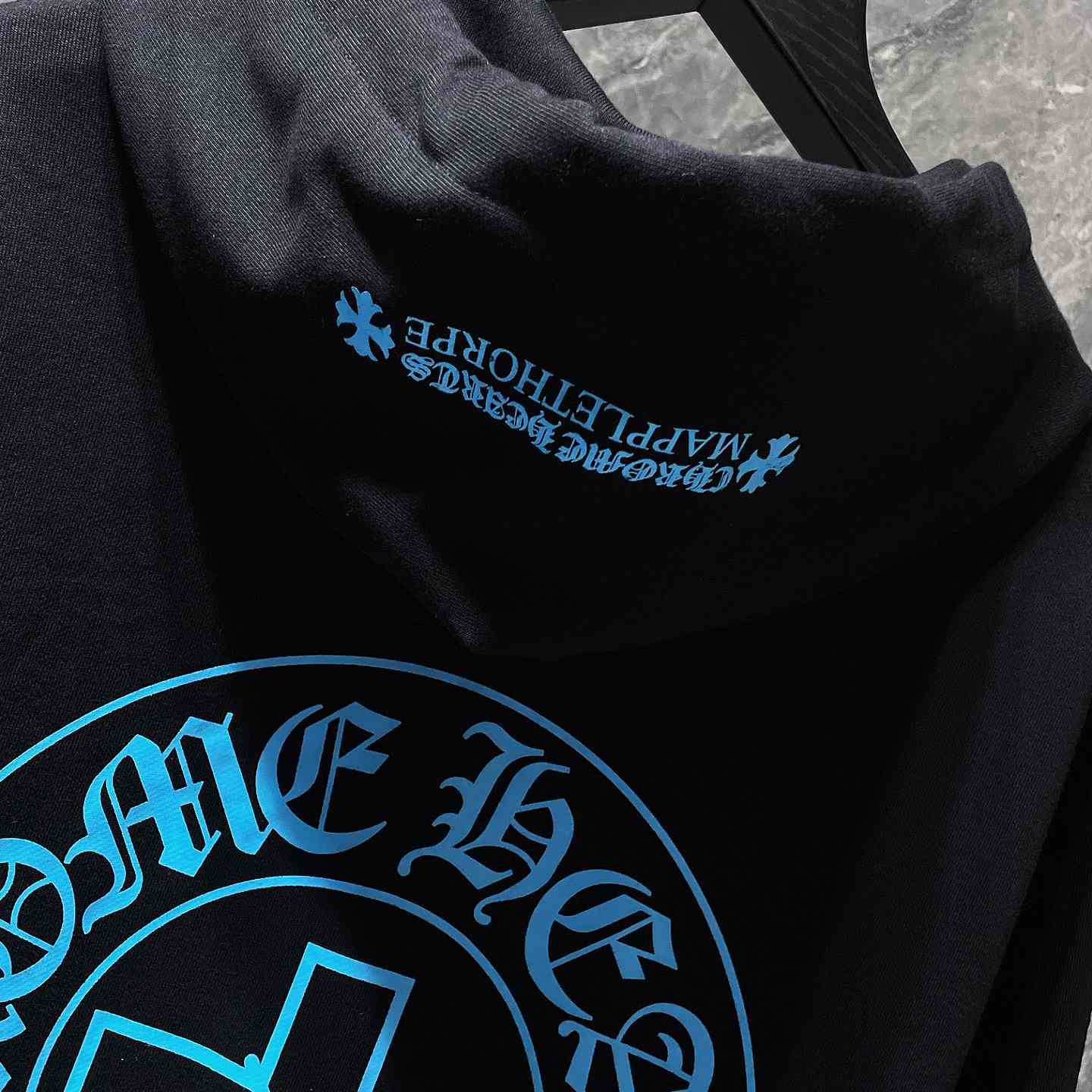 Chrome Hearts Chomper Black Hoodie - DopestKickz