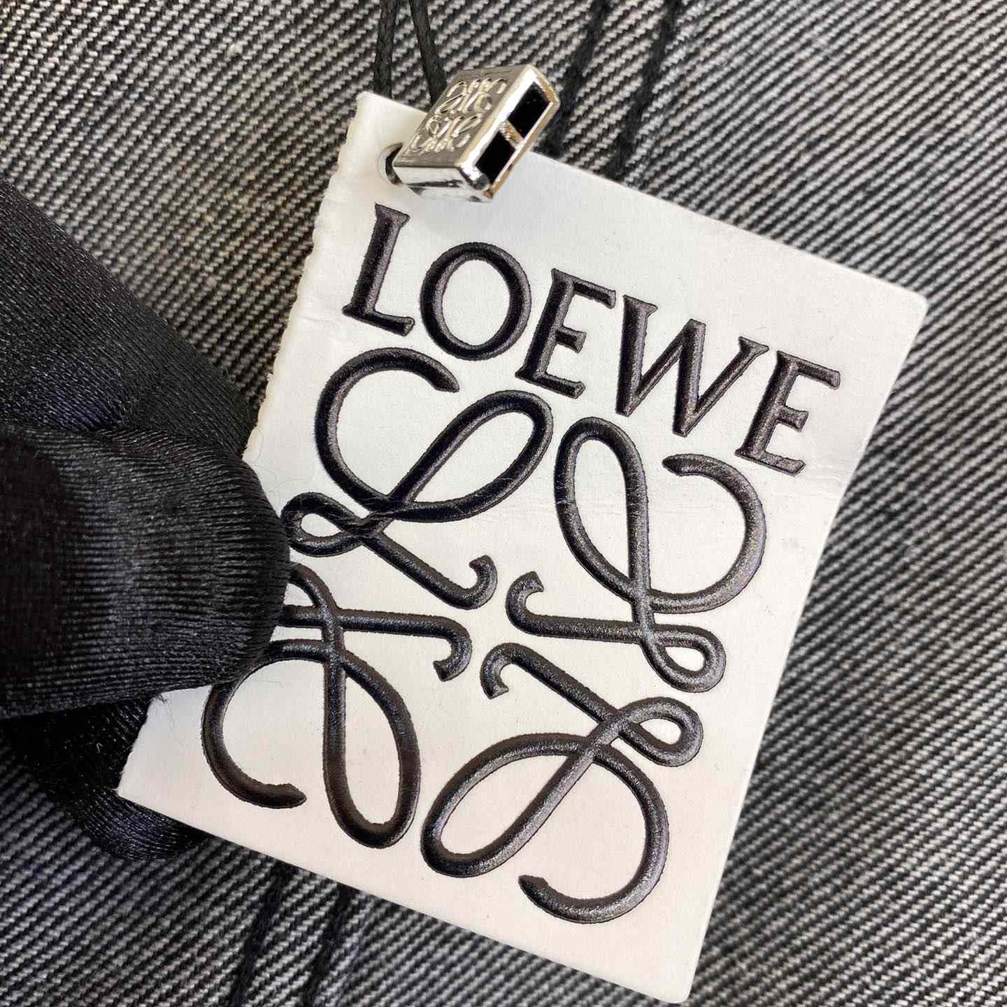 Loewe Button-Up Workwear Denim Jacket - DopestKickz