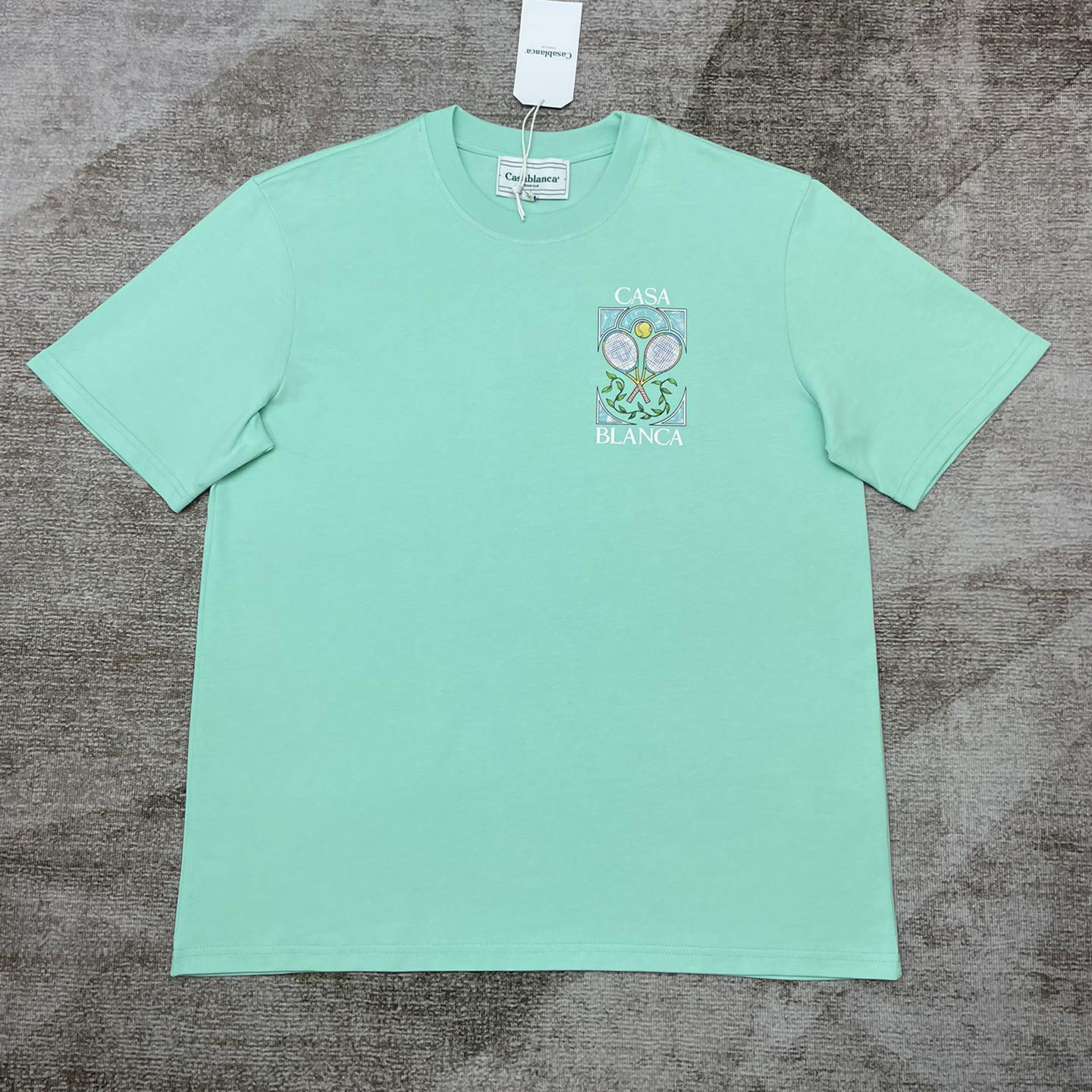 Casablanca Cotton T-Shirt   C888 - DopestKickz