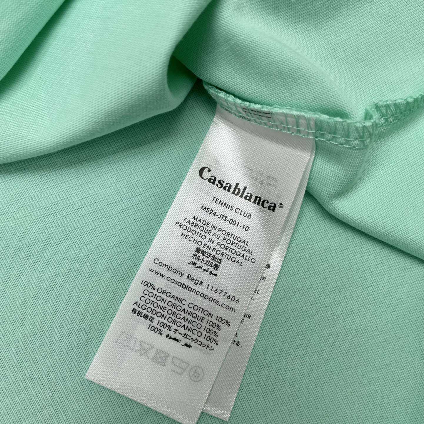 Casablanca Cotton T-Shirt   C888 - DopestKickz