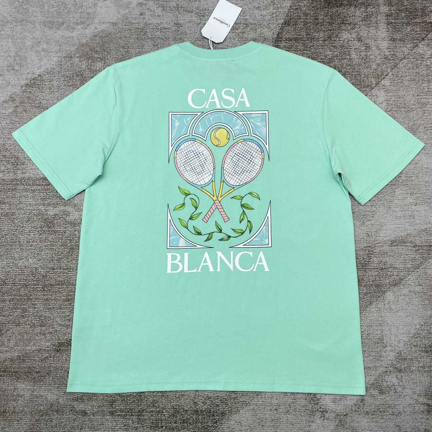 Casablanca Cotton T-Shirt   C888 - DopestKickz