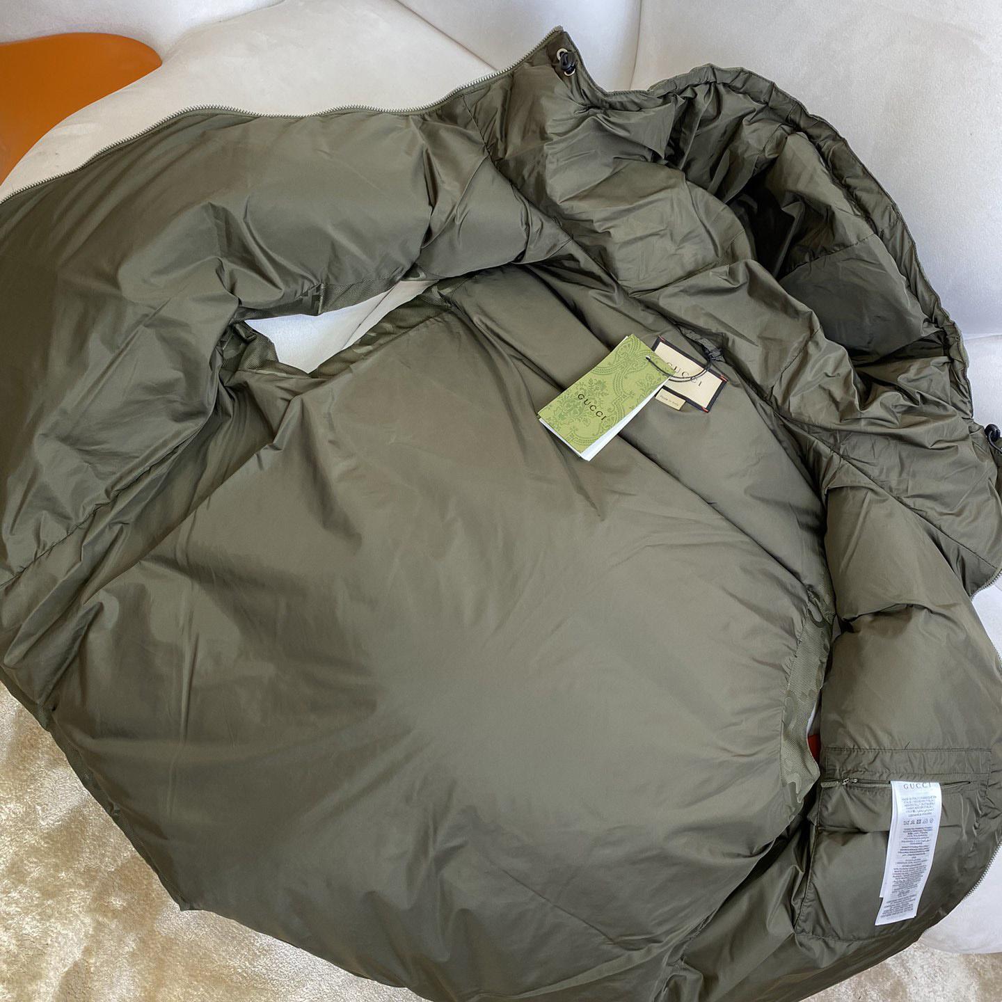 Gucci Jumbo GG Canvas Down Vest - DopestKickz