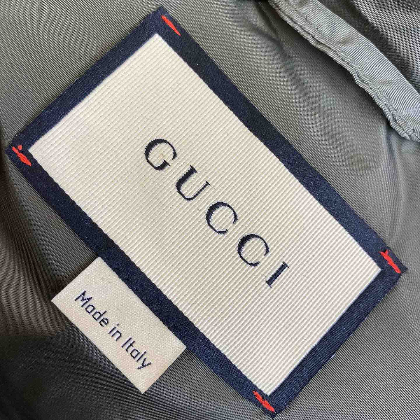 Gucci Jumbo GG Canvas Down Vest - DopestKickz